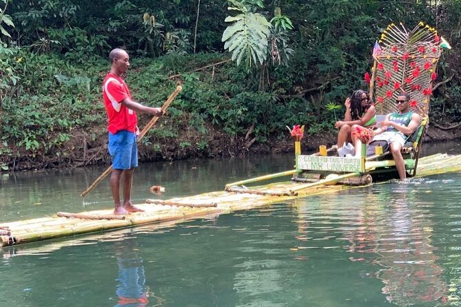 #1 Bamboo Rafting With foot Massage - Transportation is convenient, but allow room for delays