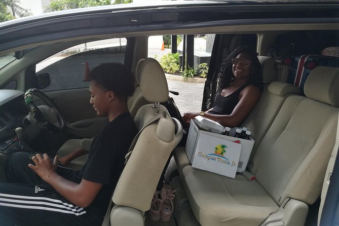 Airport Transfer MBJ Montego Bay to Kingston - Food, Coconut Water, and Fresh Fruit Along the Way