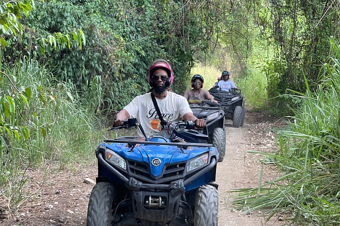 ATV and Bamboo Rafting with Transport from Montego Bay - Bamboo rafting on the Lethe River