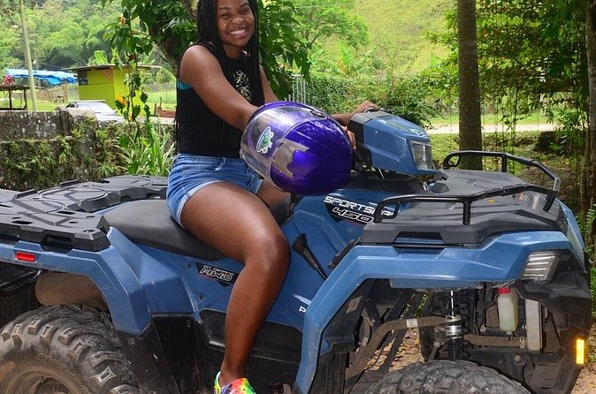 ATV and Horseback Riding Tour with Lunch Stop - A spring-water swim gives the ATV ride a second act