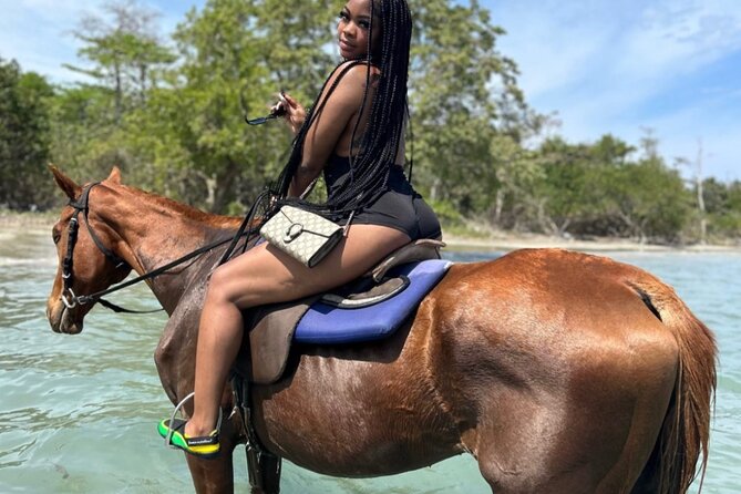 ATV , Bamboo Rafting & Horseback Ride Tour From Montego Bay - Rad Venture ATV ride through mud and countryside