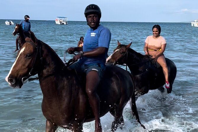 ATV , Bamboo Rafting & Horseback Ride Tour From Montego Bay - White River bamboo rafting for one calm hour