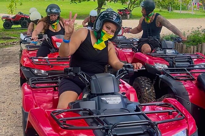 ATV , Bamboo Rafting & Horseback Riding tour from Montego bay - White River: a gentle start or a calm finish