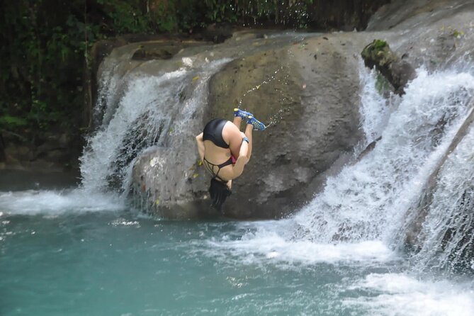 ATV/ Dune Buggy and Blue Hole Adventure Tour in Ocho Rios - The Blue Hole: swim first, then choose your level of nerve