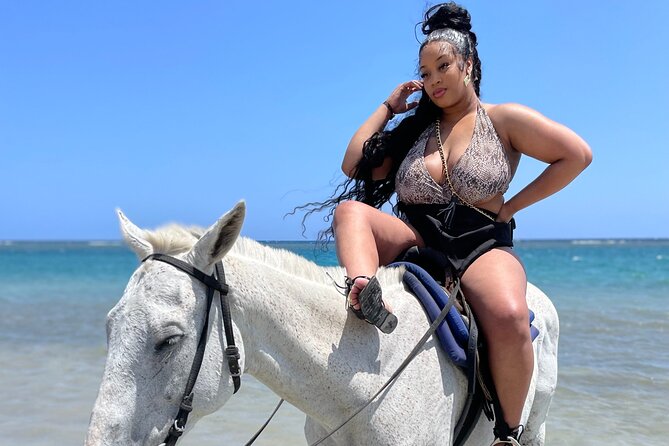 ATV, Horseback, Zipline & Dunn’s River Falls - Ultra Package - Horseback riding from forest to beach and water