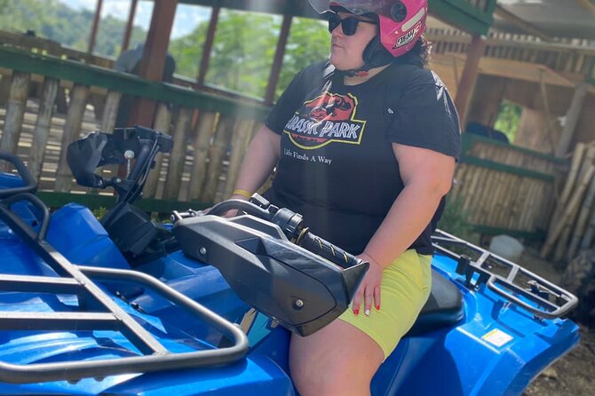 ATV Jungle Ride and Sunset at Rick’s Cafe from Montego Bay - What the jungle trail is really like
