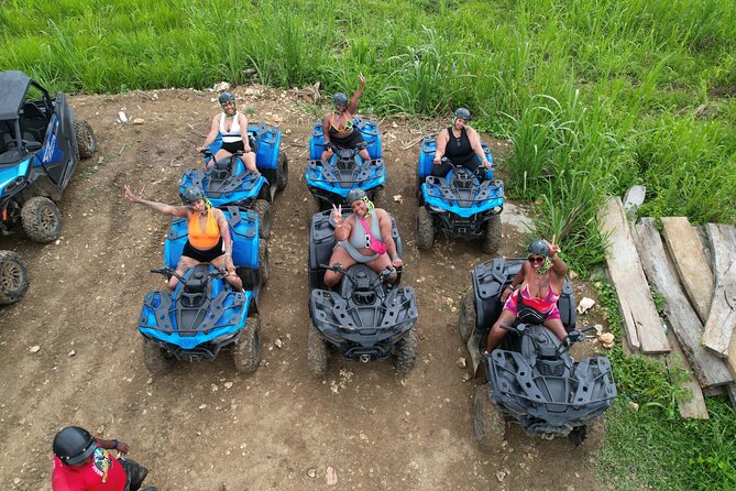 ATV Jungle Ride, Zipline and Ricks Cafe from Montego Bay - A Muddy Start in Jamaica’s Backcountry