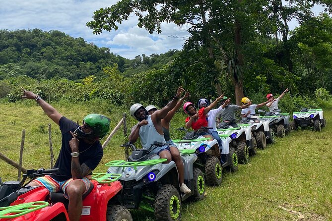 ATV Jungle Safari Tour from Montego Bay - The safety briefing and ATV practice course