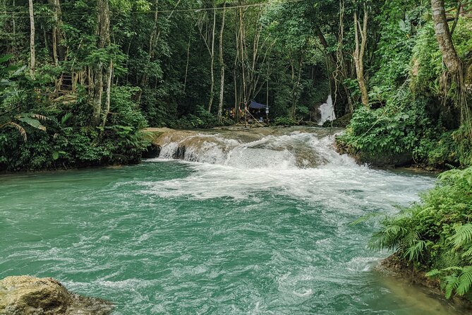 ATV Ride, Spanish Bridge, Blue Hole & Secret Falls-Private Tour - The Old Spanish Bridge and its White River setting
