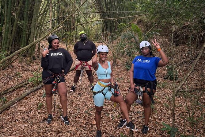 ATV Zipline Nature Walk Swing over Wishing River Kingston Jamaica - What the two-hour schedule means for you