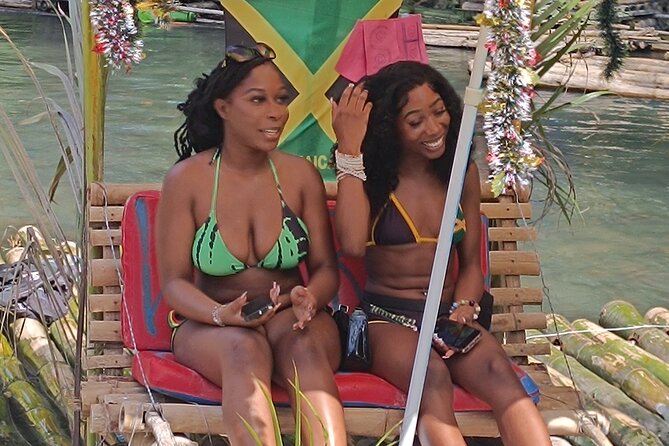 Bamboo Rafting Adventure with Limestone Massage from Montego Bay - Music, drinks, photos, and the riverbank stop
