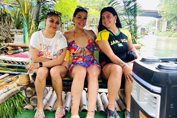 Bamboo Rafting and Horseback Riding Tour Montego Bay Jamaica - A limestone massage during the river stop