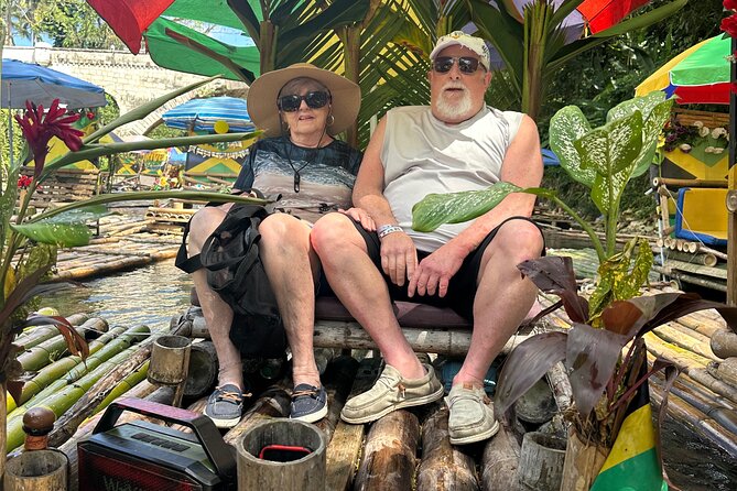 Bamboo Rafting and Limestone Foot Massage from Montego Bay - A quiet ride on the Lethe Great River