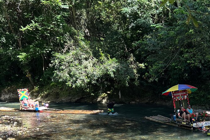 Bamboo Rafting and Rick's Café Experience from Montego Bay - Who will enjoy this day most