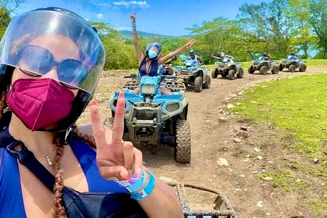 Bamboo Rafting, ATV and Ricks Café - Transportation included - Three Jamaican experiences packed into seven hours