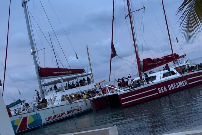 Bamboo Rafting, Catamaran Party Cruise and Snorkeling in Jamaica - Finishing at Rick’s Café for sunset