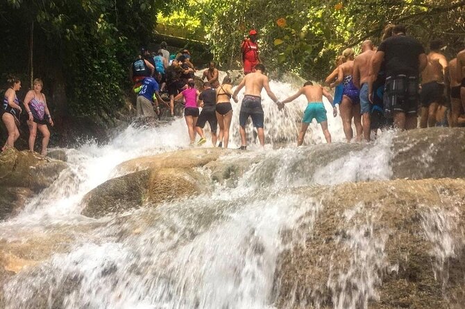 Bamboo Rafting, Dunn's River Falls and Horseback Riding Private Tour - Horseback riding and swimming near Ocho Rios
