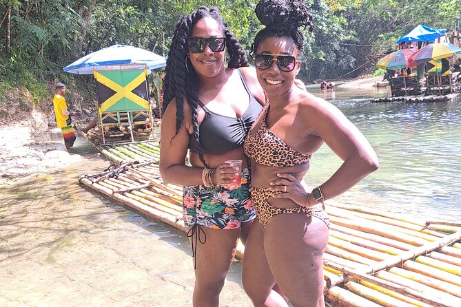 Bamboo Rafting Experience in Jamaica - Swimming and time with local people