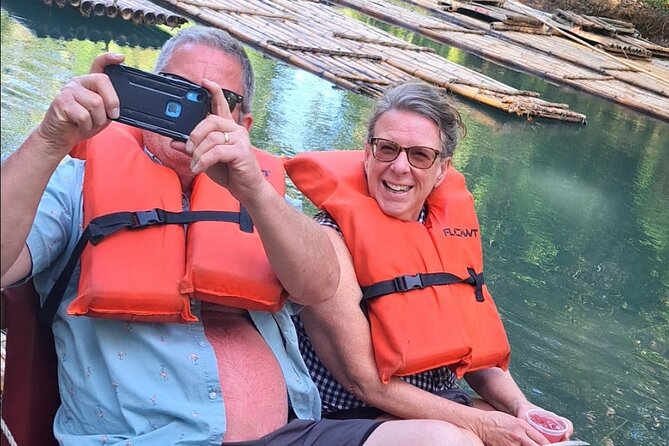 Bamboo Rafting Experience on the Martha Brea - Stories, wildlife, and the limestone foot massage