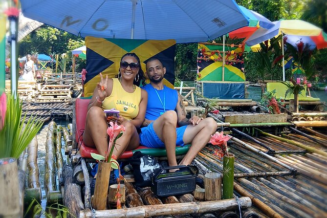 Bamboo Rafting Experience with Limestone Massage - Setting out from Montego Bay