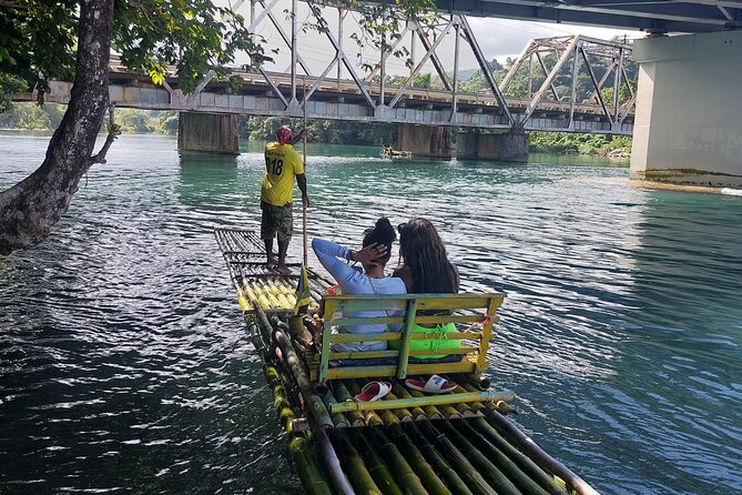 Bamboo Rafting, Frenchman Cove, Boston Jerk Centre in Portland - What the $240 price really buys you