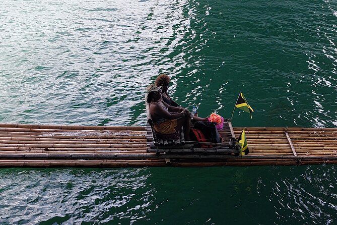 Bamboo Rafting, Frenchman Cove, Boston Jerk Centre in Portland - Two hours at Frenchman’s Cove