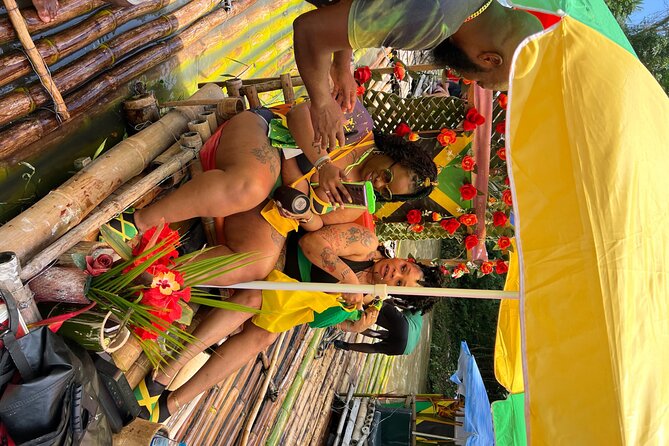 Bamboo Rafting & Horseback -dunns river Transportation Included - A river morning with a Jamaican touch