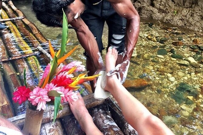 Bamboo Rafting, Limestone Foot Massage, Parasailing Private Tour - A 10-minute parasail flight up to 800 feet
