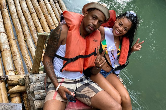 Bamboo Rafting Montego Bay - Returning up the river