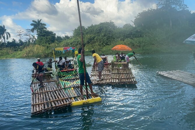 Bamboo rafting on the great river -Transportation only - What the transport-only price really buys you