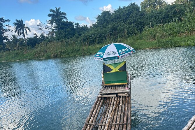Bamboo rafting on the great river -Transportation only - Who will enjoy this Jamaican tradition most