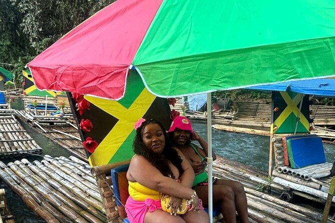 Bamboo Rafting with lime stone - Who will enjoy this outing most