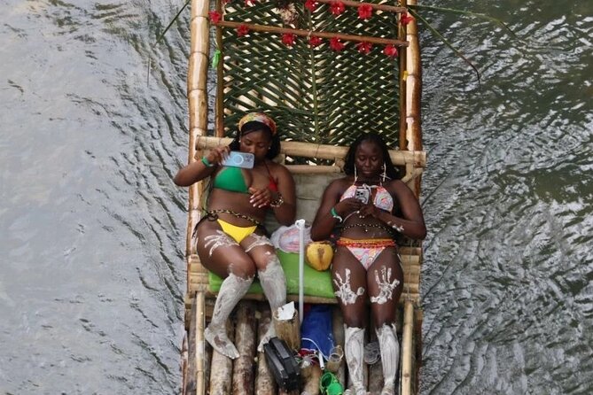 Bamboo rafting with Limestone Foot Massage free rum taste - Shopping Adds a Flexible Side Stop