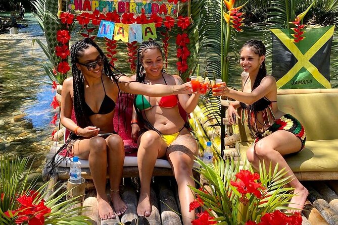Bamboo Rafting with Limestone Foot Massage Montego Bay - Floating through the Lethe River scenery