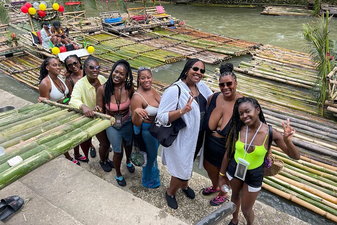 Bamboo Rafting with Limestone Massage from Montego Bay - Leaving Montego Bay in an air-conditioned vehicle