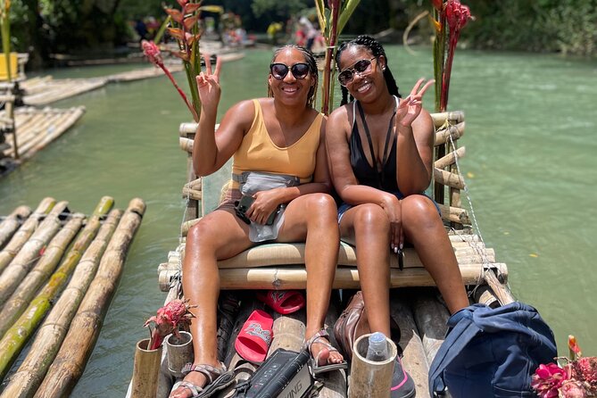 Bamboo Rafting with Limestone Massage from Montego Bay - Guide service and the importance of communication