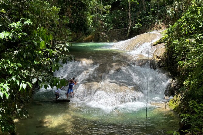 Benta River & Falls Private Tour From Montego Bay - Seven waterfalls under a bamboo canopy