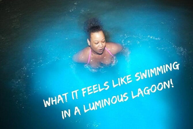 Bioluminescence Lagoon Tour from Montego Bay with Pick Up - Weather and moonlight can change the result