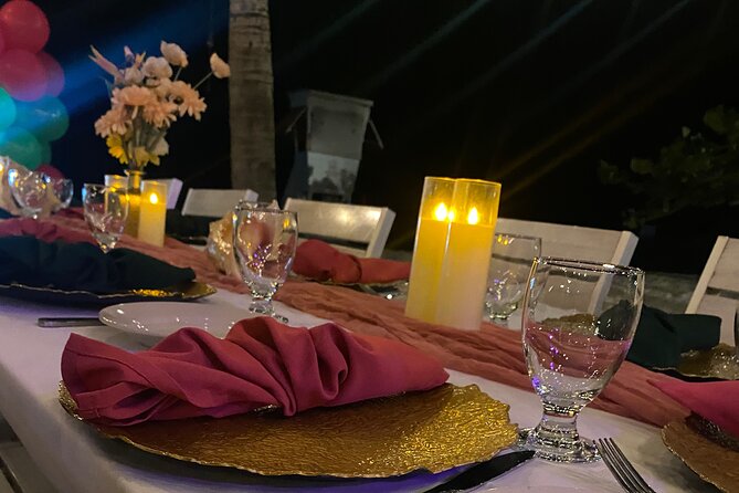 Birthday Dinner On Beach In Montego Bay Jamaica - How to prepare for a smoother evening