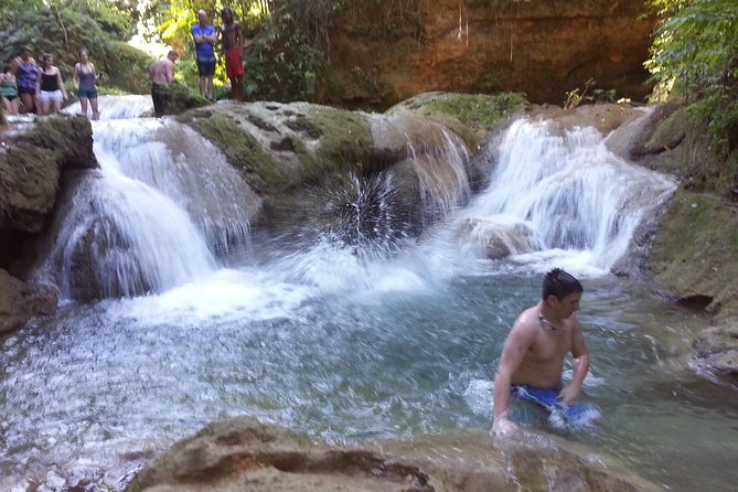 Blue Hole Adventure from Falmouth - Secret Falls means more than taking a swim