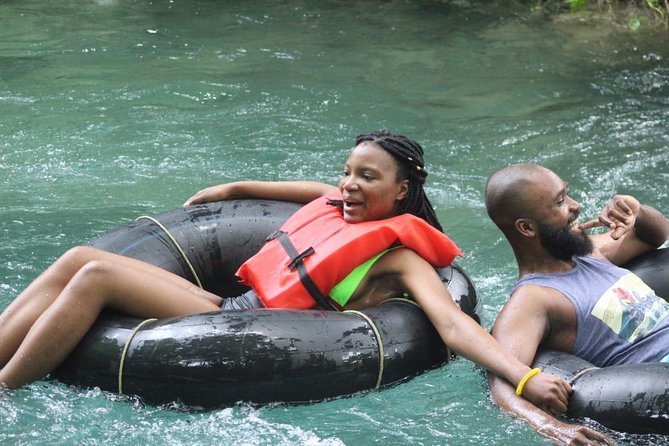 Blue Hole Adventurous and Relaxing River Tubing water Activities in Ocho Rios - White River tubing slows the day down