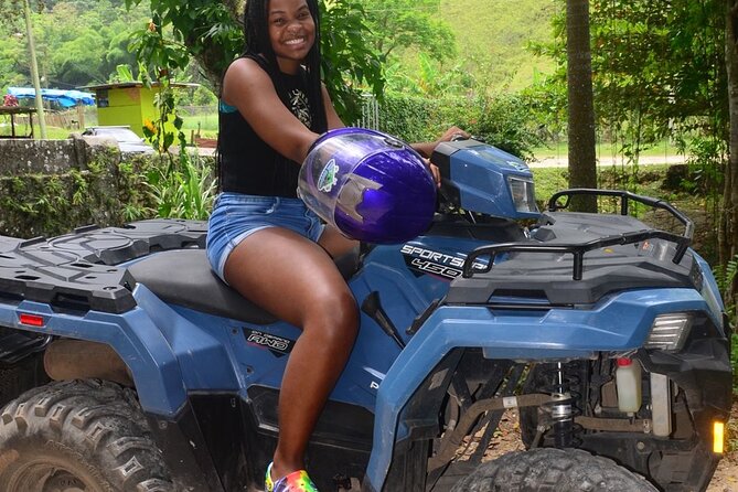 Blue Hole and Atv with lunch Stop from Montego Bay and Falmouth - The one-hour ATV ride through the countryside