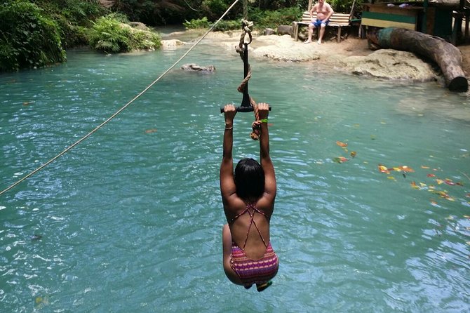 Blue Hole and Dunn's River Falls from Montego Bay - Who will enjoy this day most