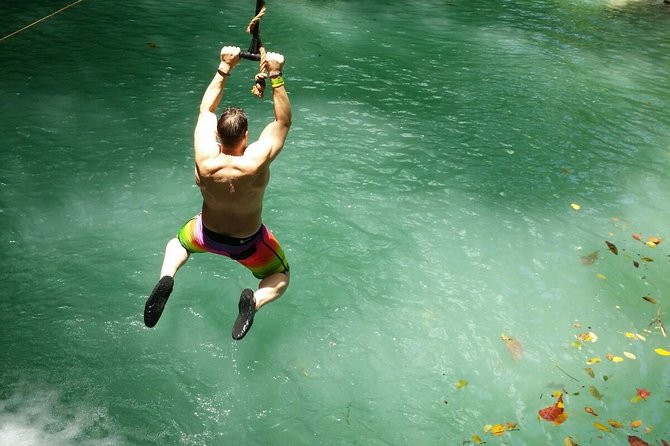 Blue Hole and Dunn's River Falls from Montego Bay - Scotchies supplies the meal break