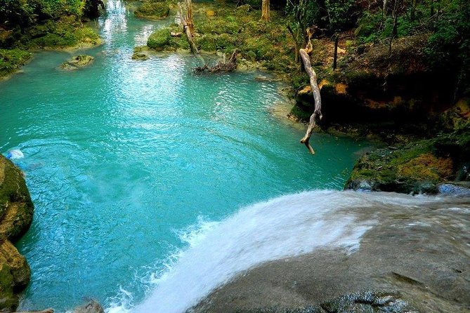 Blue Hole and River Rafting - The White River raft slows everything down