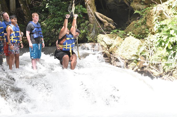 Blue Hole and River Tubing Combo from Falmouth - White River tubing: one easy hour on the current