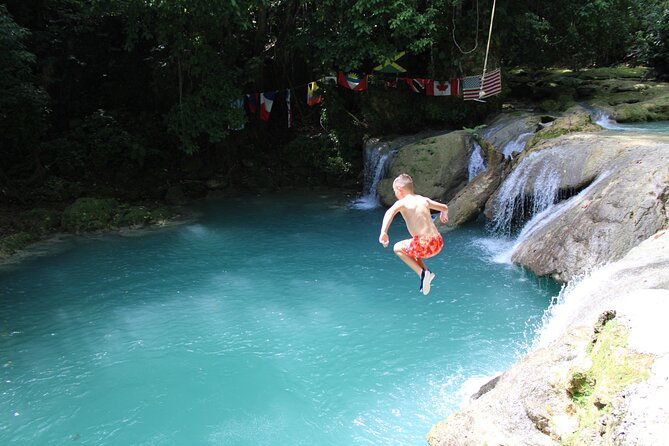 Blue Hole and River Tubing From Ocho Rios Includes Entry Fees - A 15-minute transfer changes the rhythm