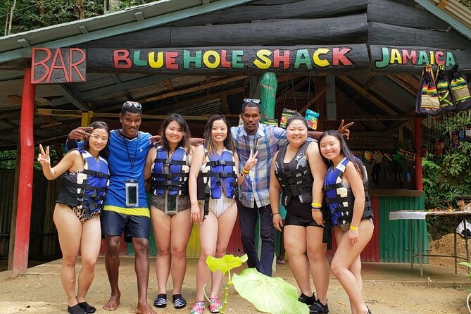 Blue Hole & Konoko Falls Park Combo Tour from Montego Bay - Reaching the Blue Hole from Montego Bay