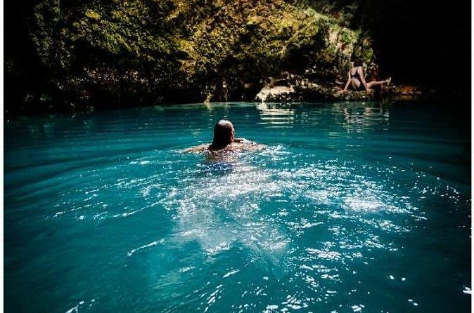 Blue Hole Mineral Spring plus Weed Farm Combo Tour with Transportation - Private transportation changes the pace