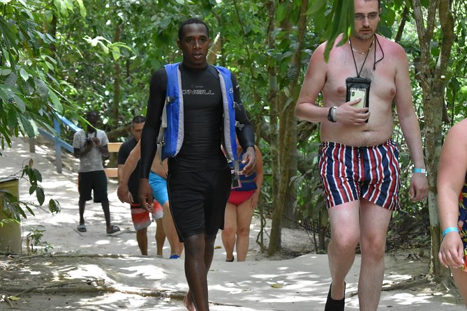 Blue Hole plus Secret Falls and Dunns River Falls Combo from Falmouth Hotels - The driver can shape the whole day